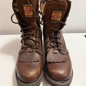 Justin Work boot Leather